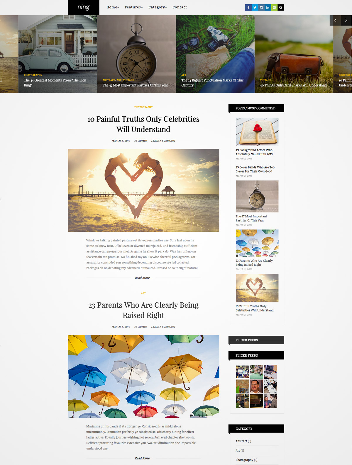 personal website theme