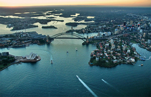australia aerial photography