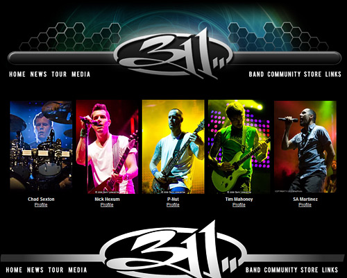 311 band website