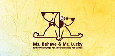 ms. Behave and mr. lucky dog logo