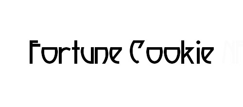 fortune cookie free chinese font
