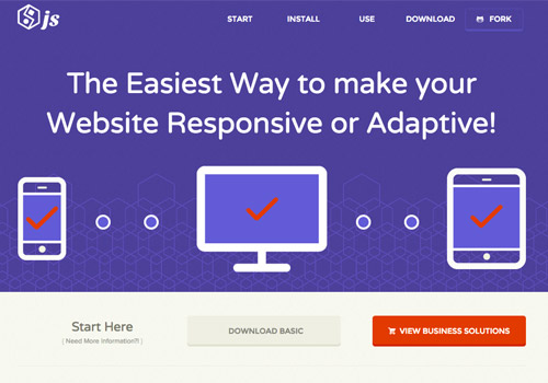 purple web design