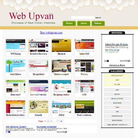 Web Upvan