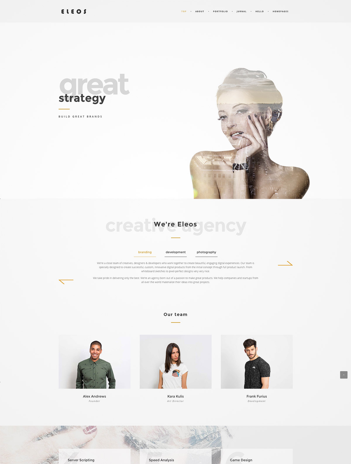 creative themes wordpress