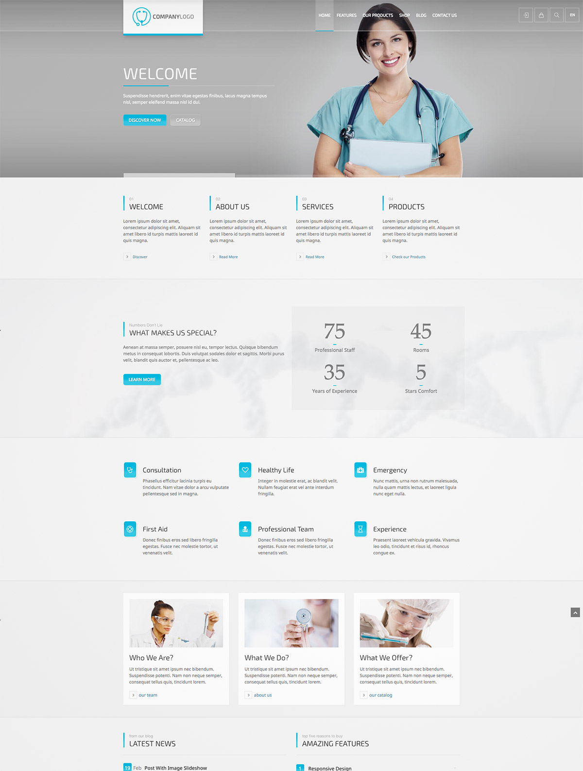 corporate theme wordpress