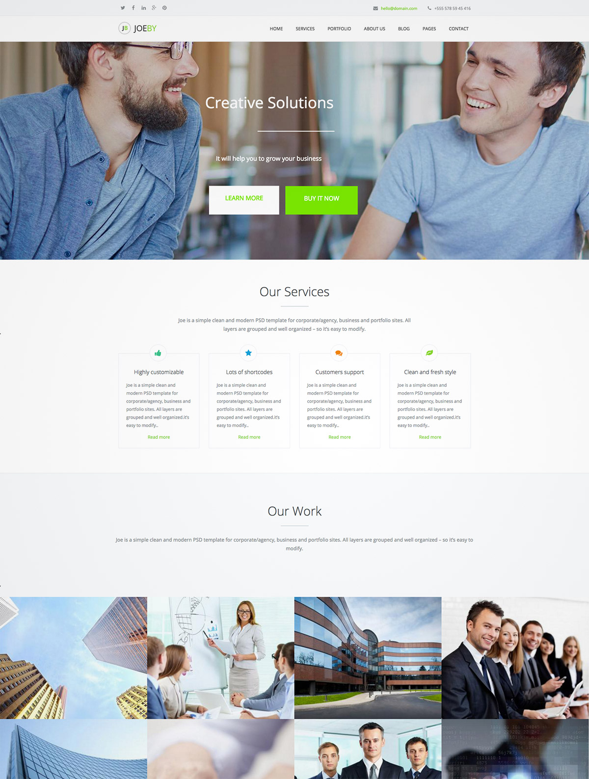 business drupal theme