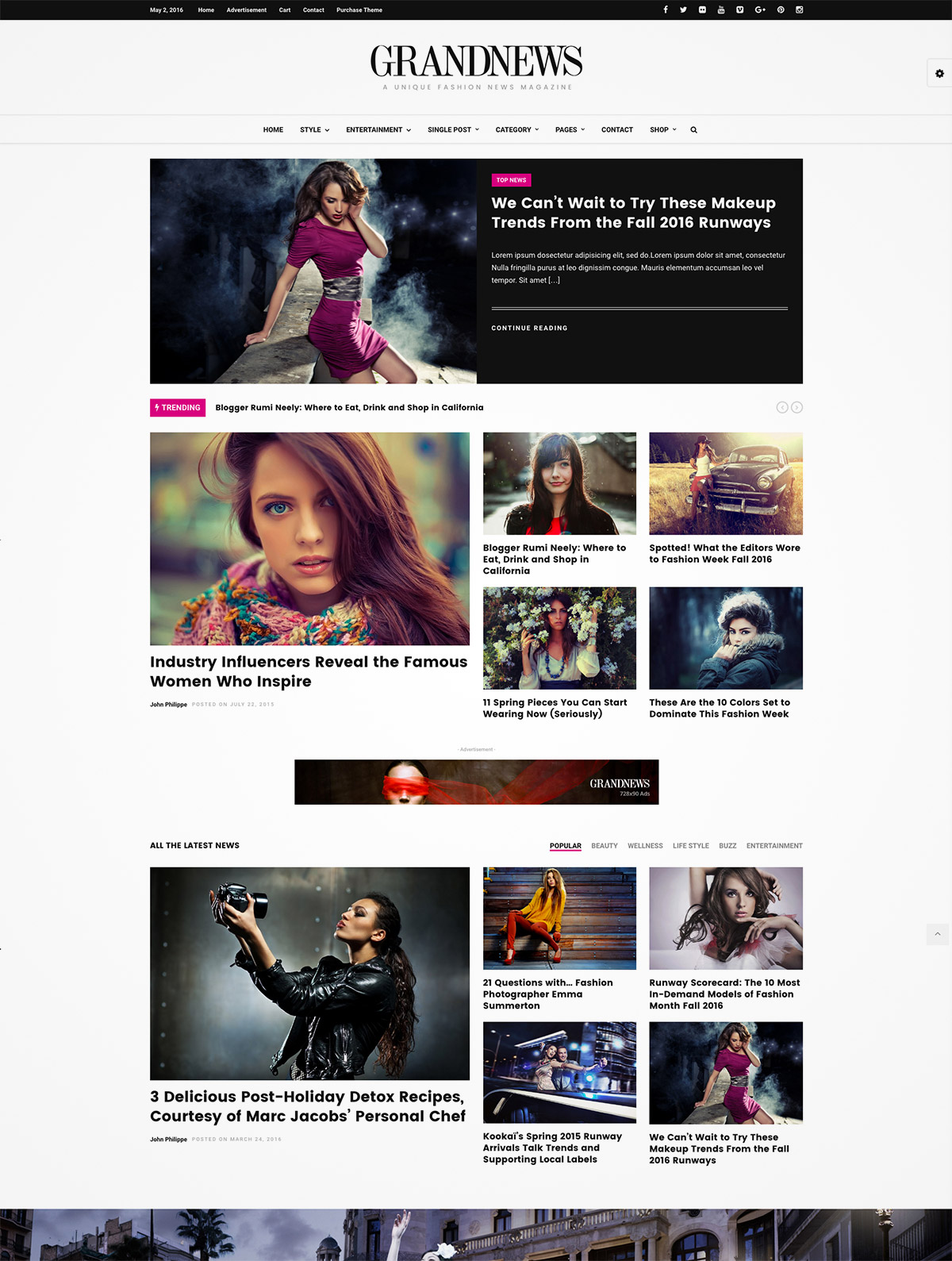 news theme wordpress