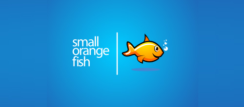 small orange fish