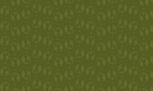 Elegant green pattern