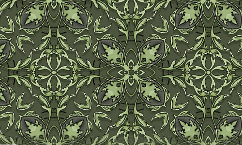 Brooks green pattern