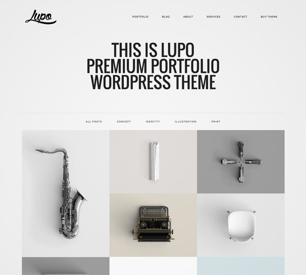 premium portfolio wordpress