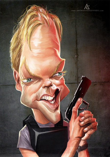 Jack Bauer Caricature