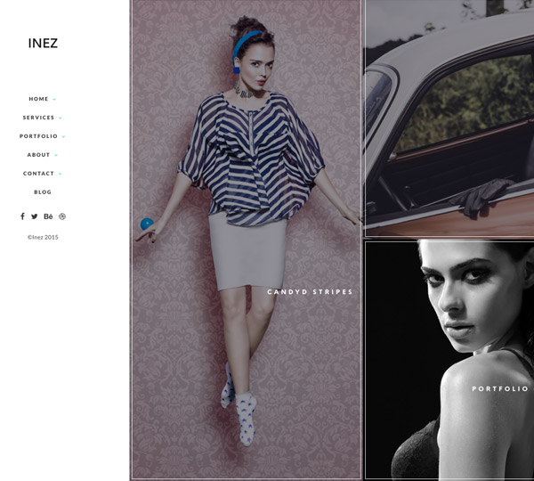 fashion portfolio theme