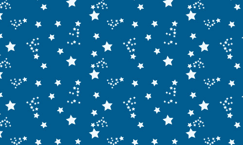 star blue patterns