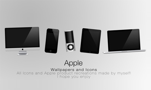 apple products walls