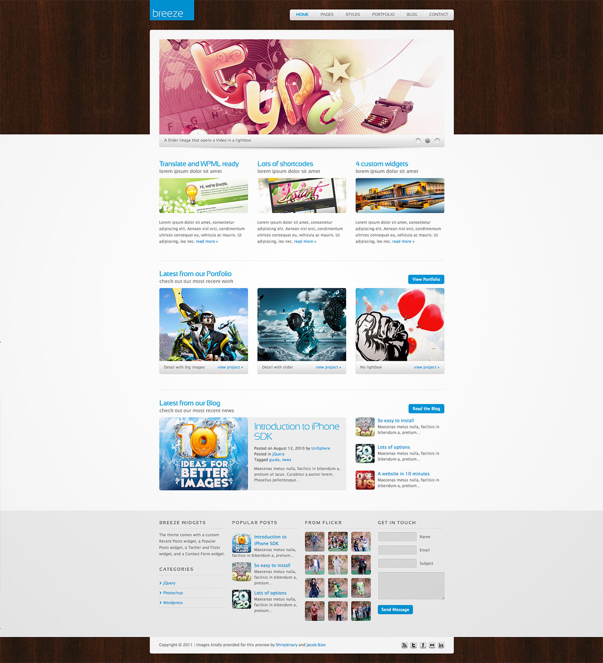 professional corporate theme