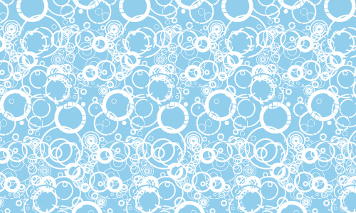 Blue Grungy Circles