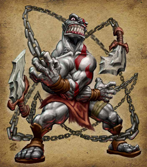 God of War Kratos DORC