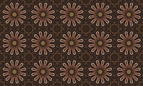 Dark Brown Flowers