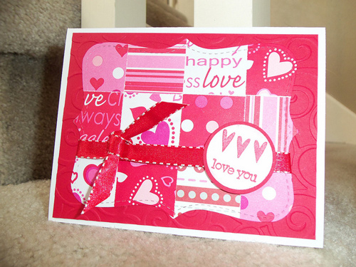 Valentine Quilt Card - 2011