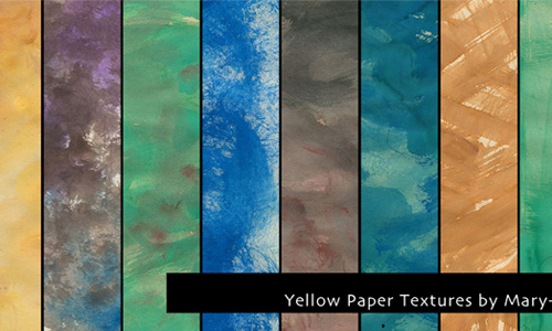 Yellow Paper Textures