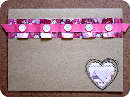 Homemade Valentine Simple Cards Collection