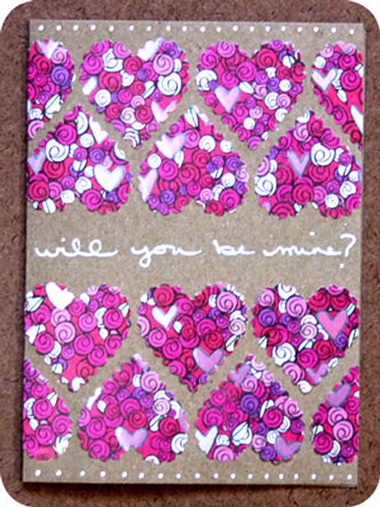 Homemade Valentine Simple Cards Collection
