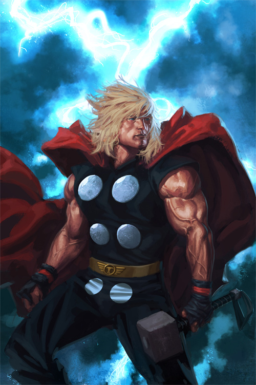 Inspiring Collection of Mighty Thor Artworks | Naldz Graphics