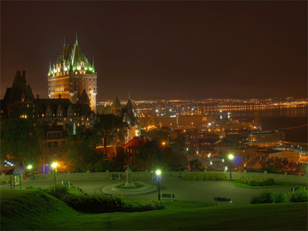 Chateau Frontenac HDR Quebec City