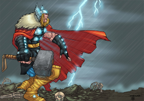 Thor colored