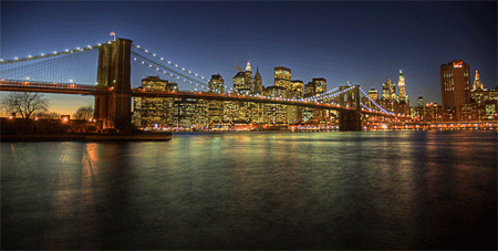 Brooklyn Bridge, New York City HDR
