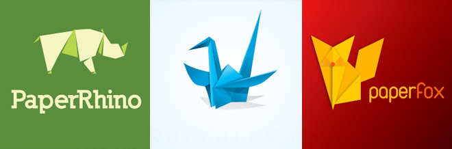 30 Elegant Examples of Origami-Inspired Logo Designs