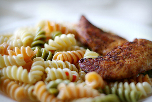 Pasta and Chicken