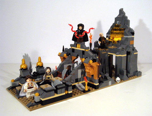 LEGO Prince of Persia 7572 Quest Against Time - Finished model
