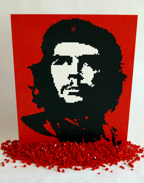 Che Guevara Lego mosaic