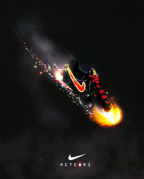 Nike Meteors Ad Concept