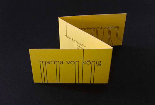 Business Card for: Marina von König