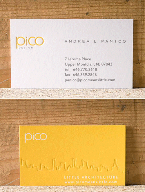 Pico Business Card Design