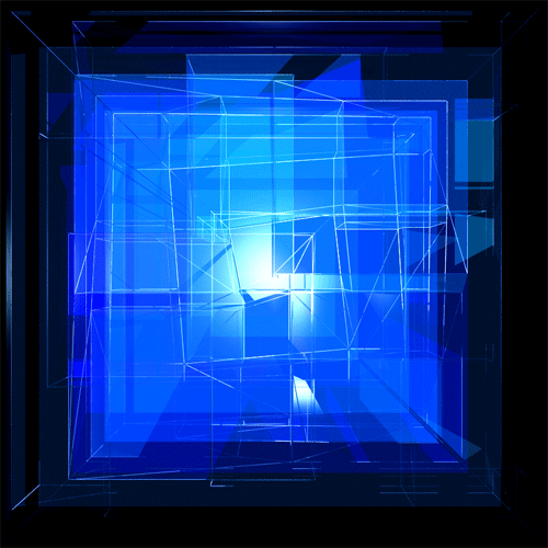 Blue Starcube II