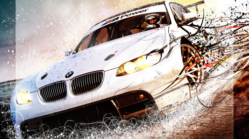 Need for Speed Shift Boom! Bmw!