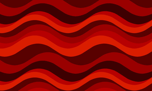 red waves