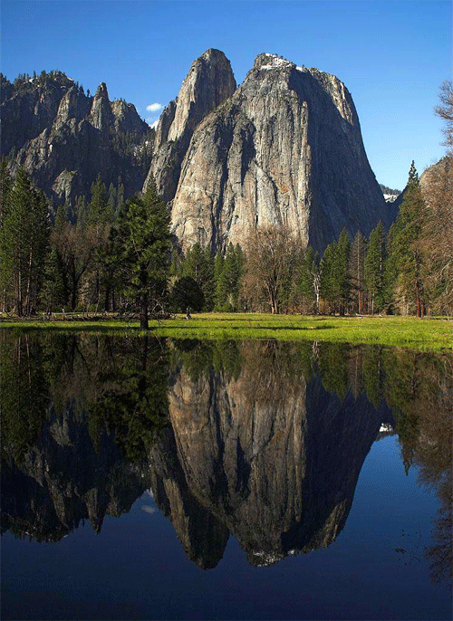 Cathedral Rocks Reflections