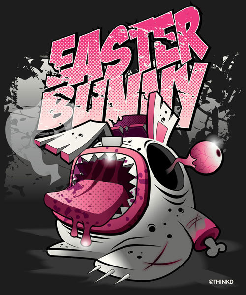 easter bunny zombie