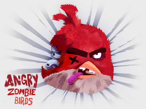 Angry Zombie Birds