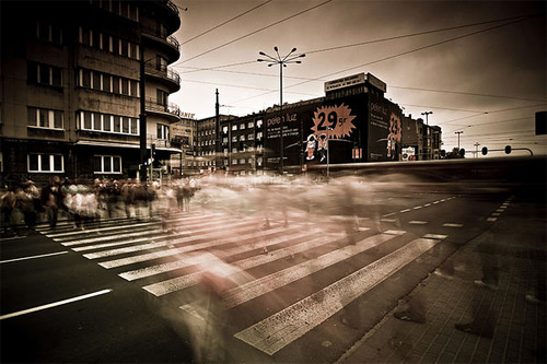 Rush long exposure photography