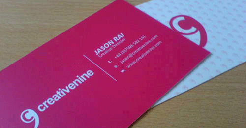 CreativeNine Business Cards