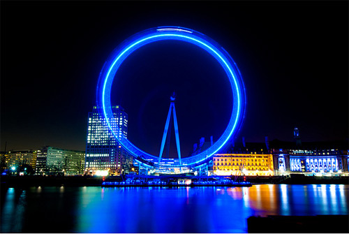 London Eye Long Exposure photography