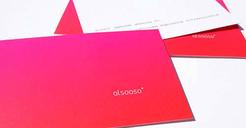 Alsoaso° - Business Cards