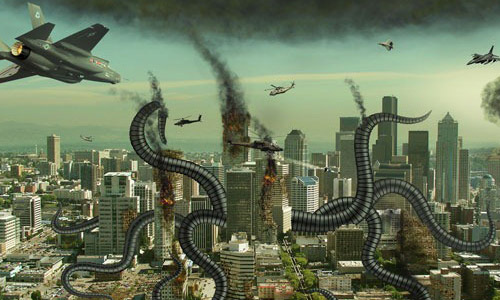 Photo Manipulation on Alien Invasion Tutorial