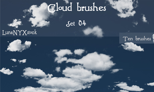 A Compilation Of Free Cloud Photoshop Brushes Naldz Graphics